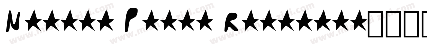 Number Plate Regular字体转换